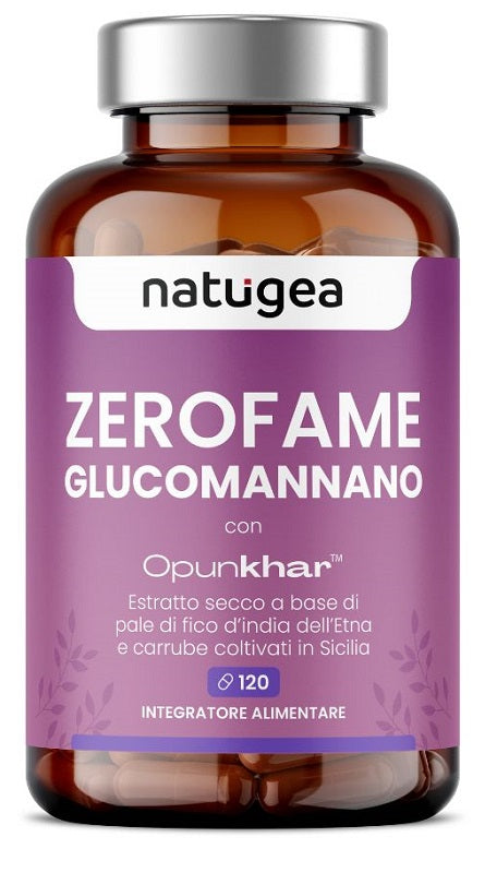 Natugea glucomannano zerofame 120 compresse