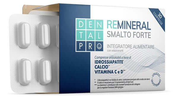 Dentalpro remineral smalto forte 30 compresse