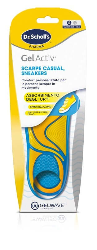 Scholl gelactiv scarpe casual snickers misura small nuova serie 2025 1 paio
