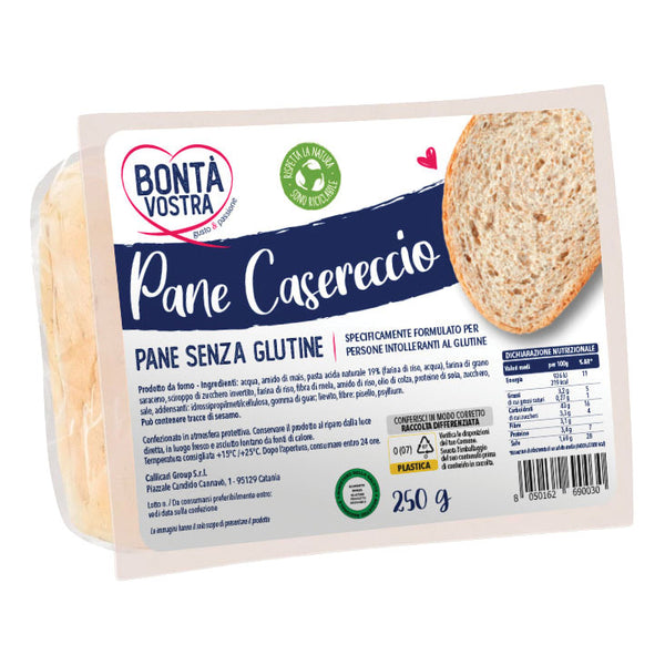 Bonta' vostra pane casereccio 250 g