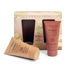 L'ERBOLARIO - Tè Nero - Kit "valle del tè" 1 gel detergente viso & mani 75 ml + 1 crema mani 50 ml