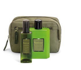 L'ERBOLARIO - Vetiver - Beauty "verde freschezza" 1 lozione deodorante 100 ml + shampoo doccia 250 ml