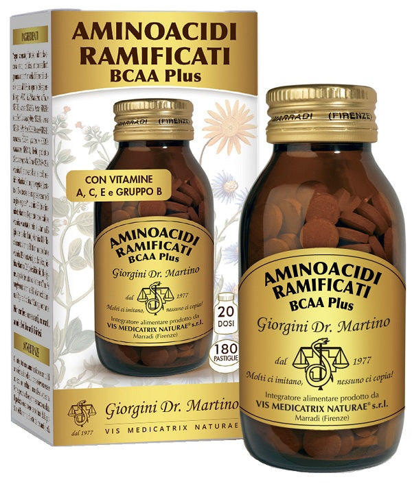 Aminoacidi ramificati bcaa plus 180 pastiglie