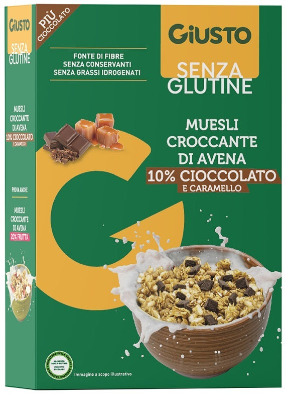 Just gluten free muesli oat chocolate 275 g