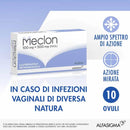 MECLON - Ovuli Vaginali 100mg+500mg per Vaginosi Vaginiti e Vulvovaginiti - 10 Ovuli