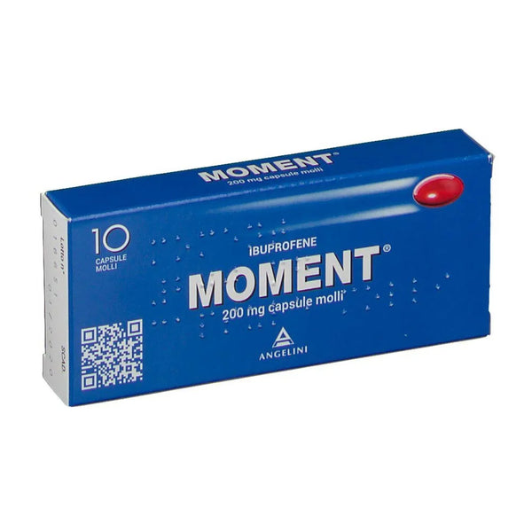 MOMENT 200 mg ibuprofene - 10 capsule molli