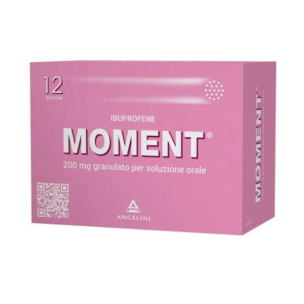 MOMENT 200 mg ibuprofene granulato per sospensione orale - 12 bustine