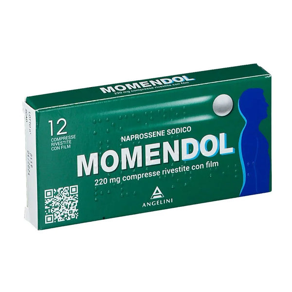 MOMENDOL 220 mg naprossene sodico - 12 compresse rivestite