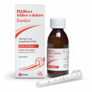 Fluifort Febbre e Dolore Bambini 100mg/5ml Ibuprofene Sciroppo Gusto Fragola Senza Zucchero - 150ml