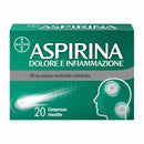 Aspirina Dolore e Infiammazione 500mg Antidolorifico e Antinfiammatorio - 20 Compresse