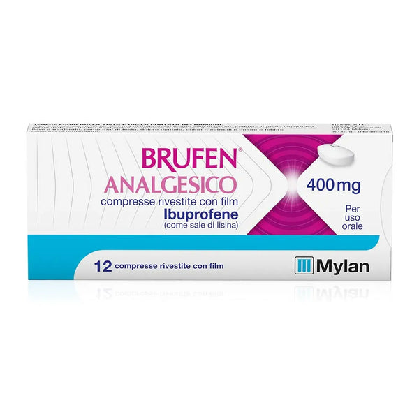 BRUFEN Analgesico 400 mg ibuprofene - 12 compresse rivestite