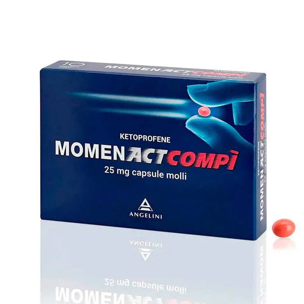 MOMENActCompì 25 mg ketoprofene - 10 capsule molli