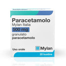 Paracetamolo Mylan 500mg Dolore e Febbre - 20 Bustine