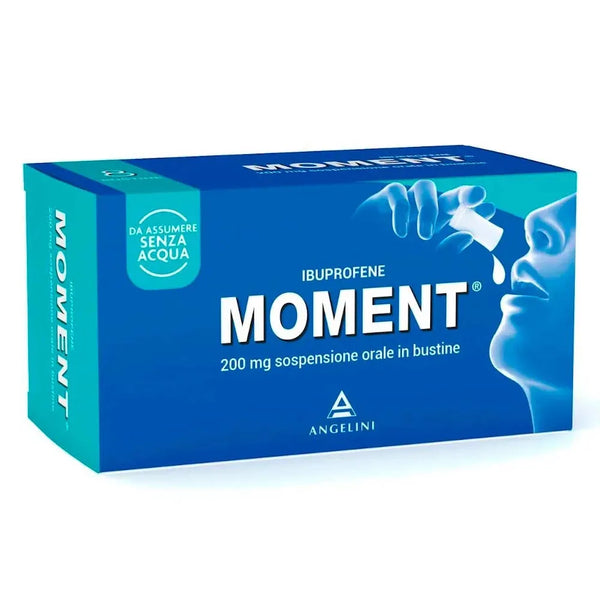 MOMENT 200 mg ibuprofene sospensione orale - 8 bustine