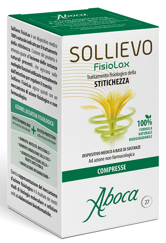 ABOCA - Sollievo Fisiolax contrasta la stitichezza - 27 compresse