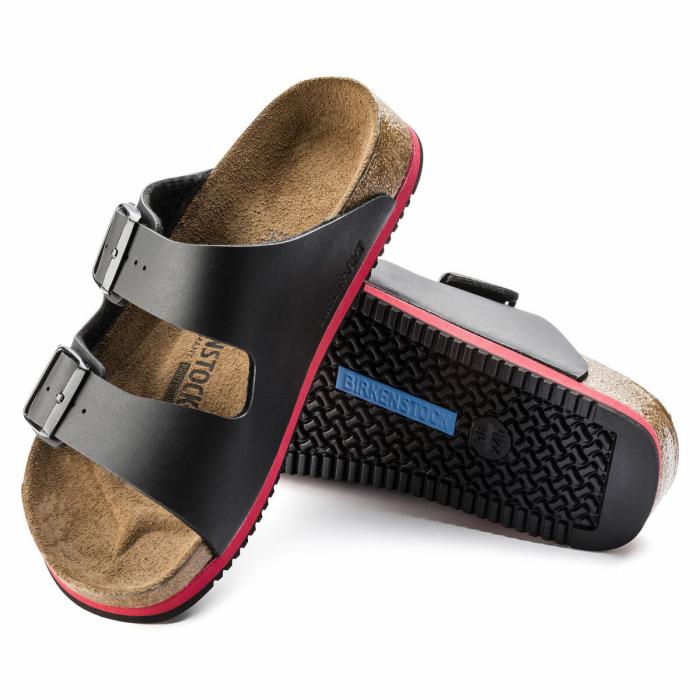 Birkenstock Arizona sl professional birko flor black-red 42