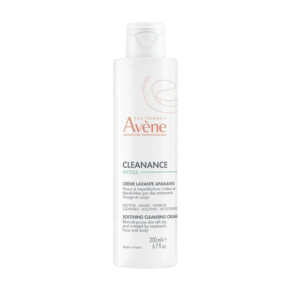 AVENE Cleanance Hydra - Crema Detergente Lenitiva, 200ml