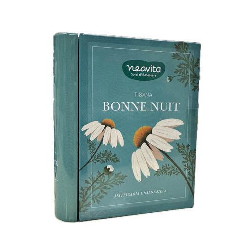 NEAVITA -  Cofanetto libro herbarium tisana bonne nuit, 5 filtri