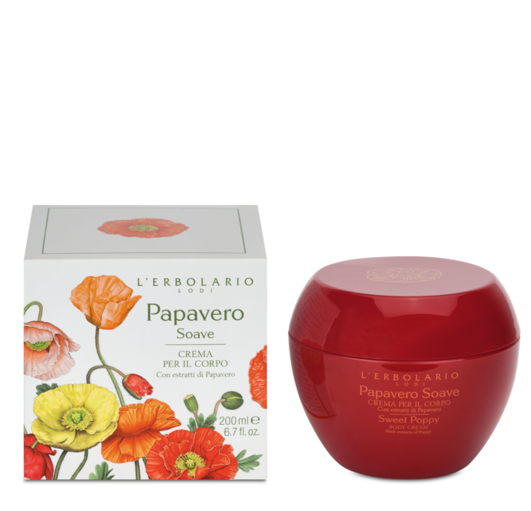 L'ERBOLARIO Papavero Soave - crema corpo 200 ml