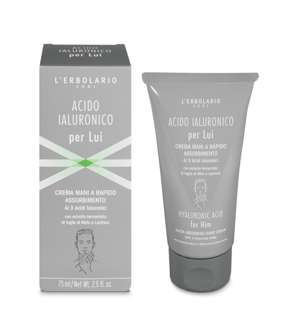 L'EBOLARIO Acido ialuronico per lui crema mani 75 ml