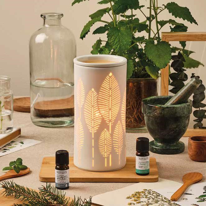 Nasoterapia Diffusore/lampada elettrico per oli essenziali Laurus