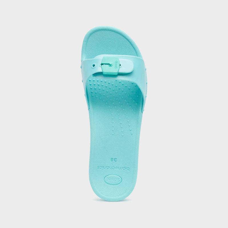 SCHOLL Sun ciabatte in pvc teal 40