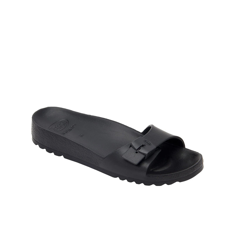 SCHOLL - Mules Bahia 1Strap de goma eva negro 39