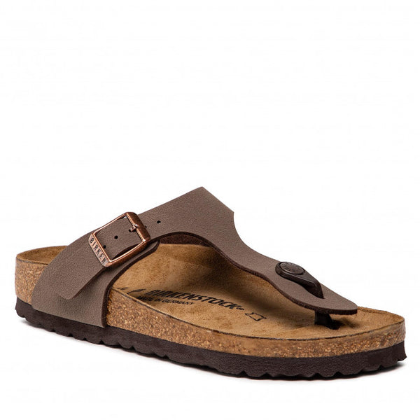 BIRKENSTOCK - Gizeh infradito in birko flor mocca 46