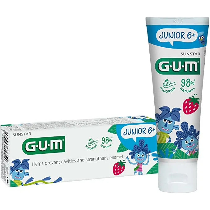 Gum junior dentifricio bambini 7/12 con fluoro 50 ml