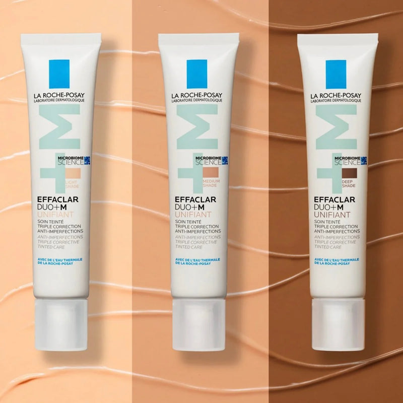 LA ROCHE POSAY - Effaclar Duo+M Unifiant - Trattamento Viso Colorato Anti-imperfezioni light 40 ml