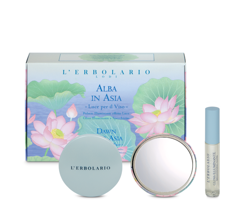 L'Erbolario Alba in asia Luce per il viso kit makeup