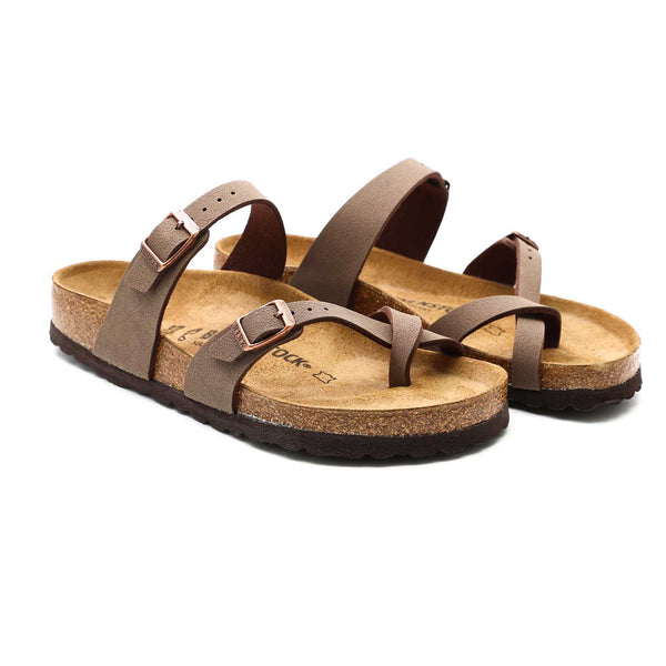 Birkenstock Mayari sandalo birko flor mocca 44 (calzata normale)