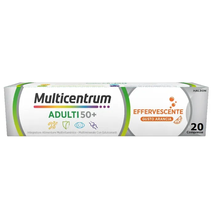 Multicentrum Adulti 50+ 20 Compresse effervescenti