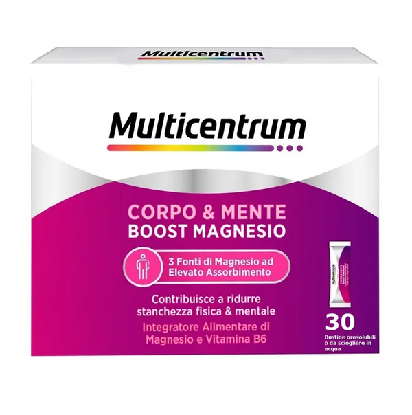 Multicentrum boost magnesio 30 bustine