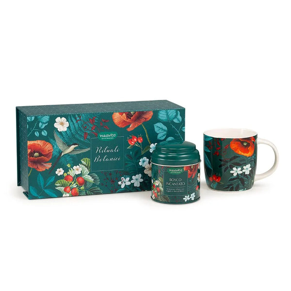 NEAVITA -  Cofanetto Rituali Botanici - Infuso Bosco Incantato + Mug in Ceramica