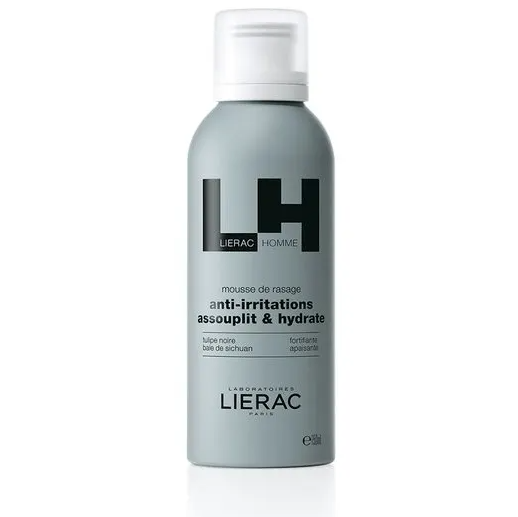 LIERAC Homme - Mousse Barba Anti-irritazione 150ml