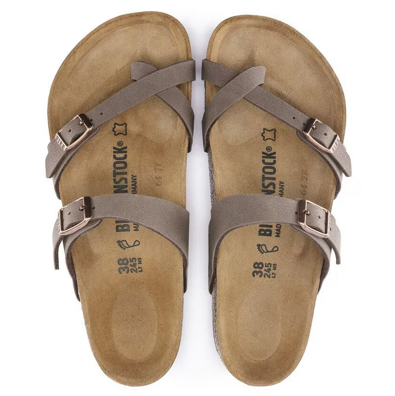 BIRKENSTOCK - Mayari sandalo in birko flor mocca 40