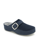 SCHOLL - Gemini Buckle pantofola in simil pelle blue 36