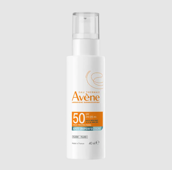 AVENE - Solar - fluido anti-imperfecciones spf 50 40 ml