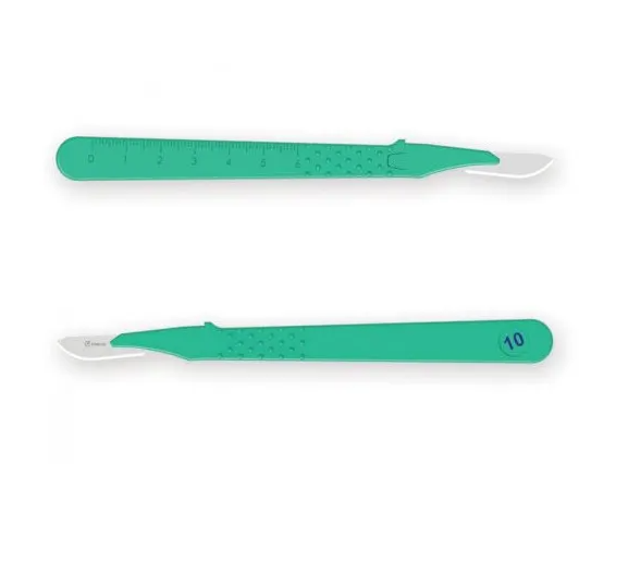 Disposable sterile scalpel figure 10 10 pieces