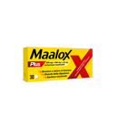 Maalox Plus 200mg + 200mg + 25mg Trattamento Iperacidità Bruciore e Dolore Gastro-Intestinale - 30 Compresse Masticabili