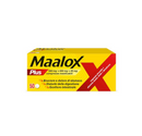 Maalox Plus 200mg + 200mg + 25mg Trattamento Iperacidità Bruciore - 50 Compresse Masticabili
