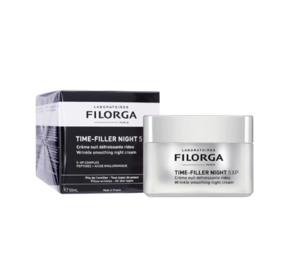 FILORGA - Time Filler 5XP night - Crema viso notte correttiva per 5 tipi di rughe 50 ml