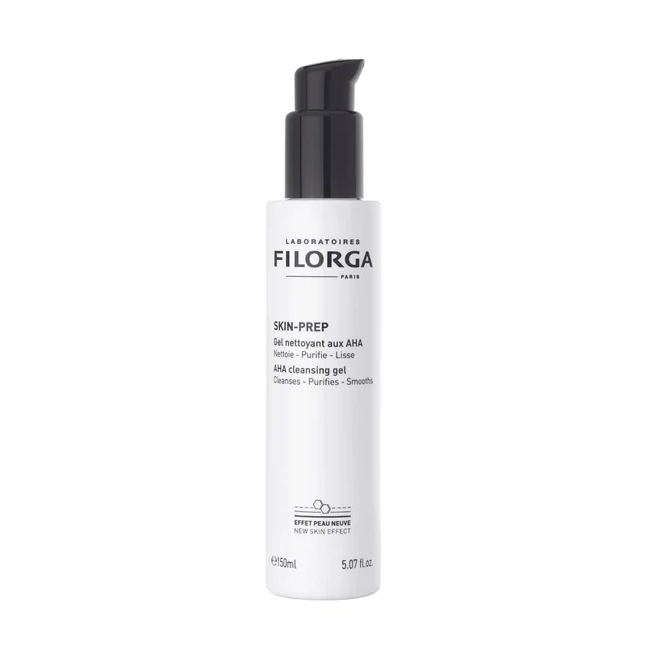 FILORGA - Skin Prep - Gel Detergente Viso Purificante con Acidi AHA, 150ml