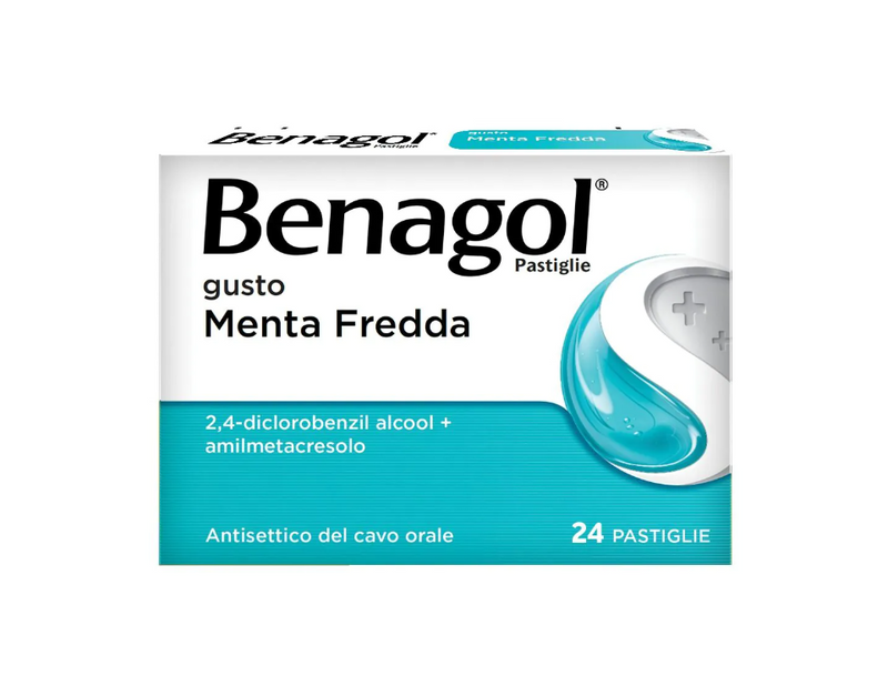 BENAGOL Pastiglie Antisettico del Cavo Orale gusto menta fredda - 24 pastiglie