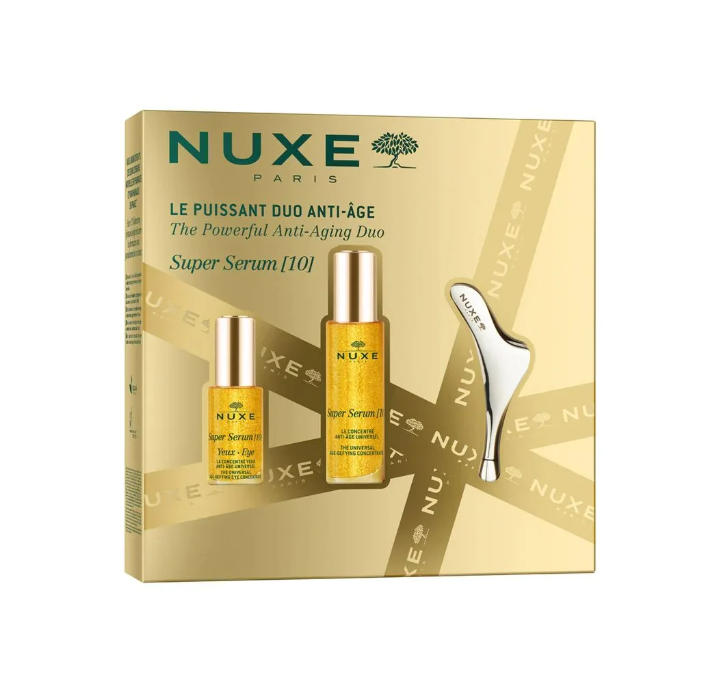 Nuxe Cofanetto Super Serum [10] Il Potente Duo Anti Età Siero Concentrato 30ml + Contorno Occhi 15ml