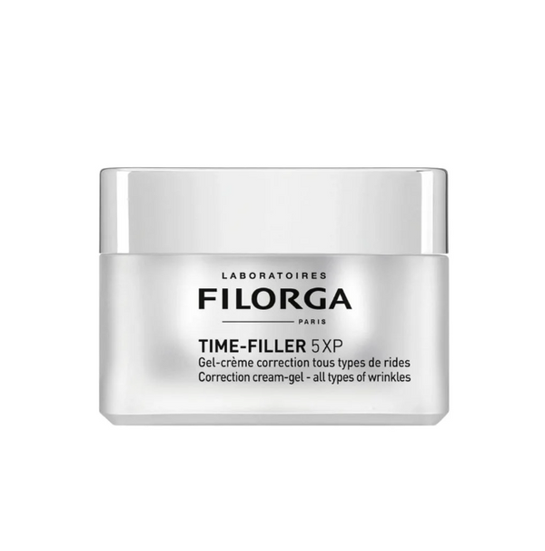 Filorga - Time Filler - 5XP Crema-Gel Correttiva 5 Tipi di Rughe Viso Collo, 50ml