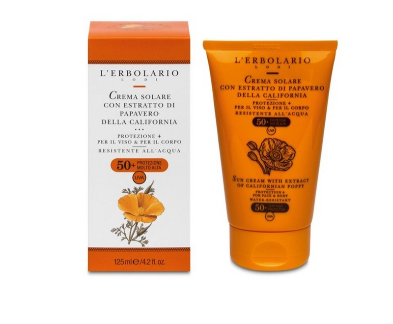 L'ERBOLARIO - Crema solare estratto di papavero spf50 75 ml
