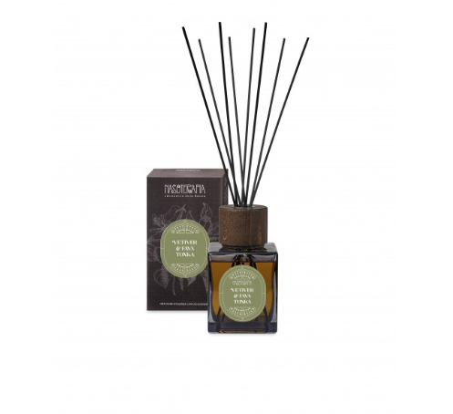 Nasoterapia diffusore bastoncini vetiver fava/tonka 200 ml
