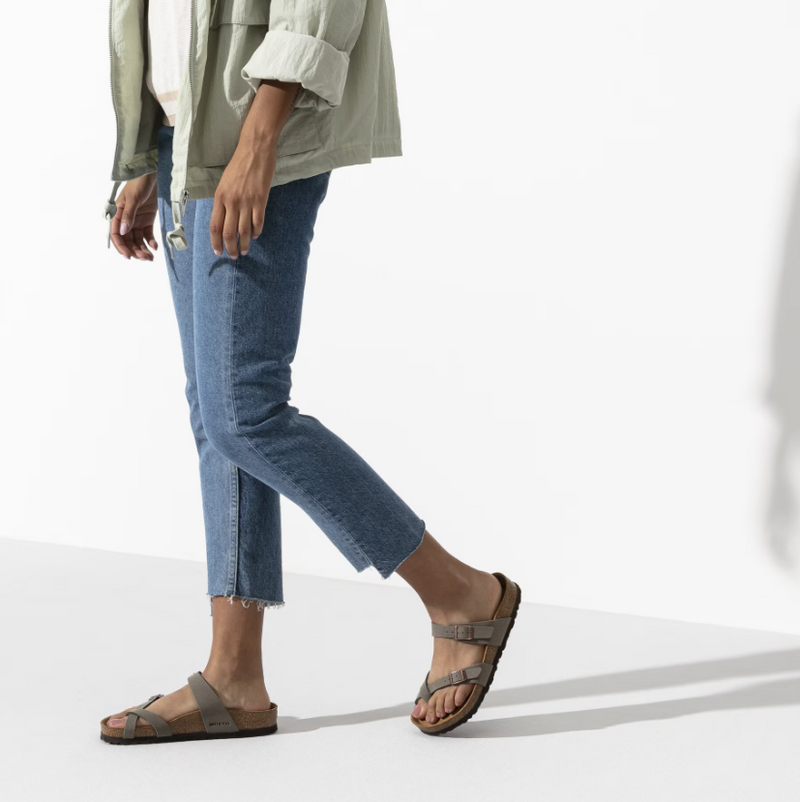 BIRKENSTOCK - Mayari sandalo in birko flor stone 37